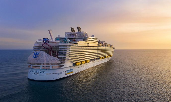 Archivo - El creuer Wonder of the Seas de Royal Caribbean