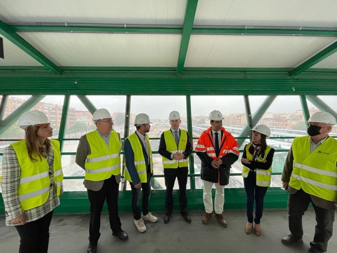 Visita a las obras del AVE