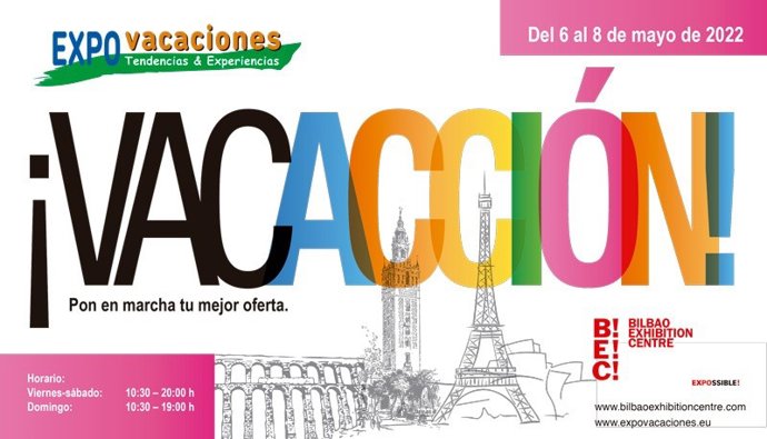 Cartel de Expovacaciones.