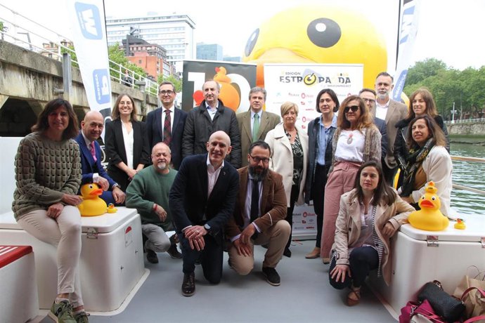Presentación en Bilbao de la nueva Estropatada, que celebra su décimo aniversario.
