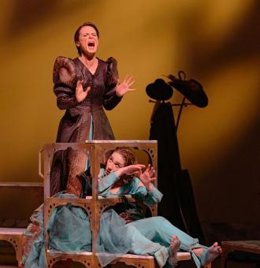 Escena de la obra de teatro 'Malvivir'