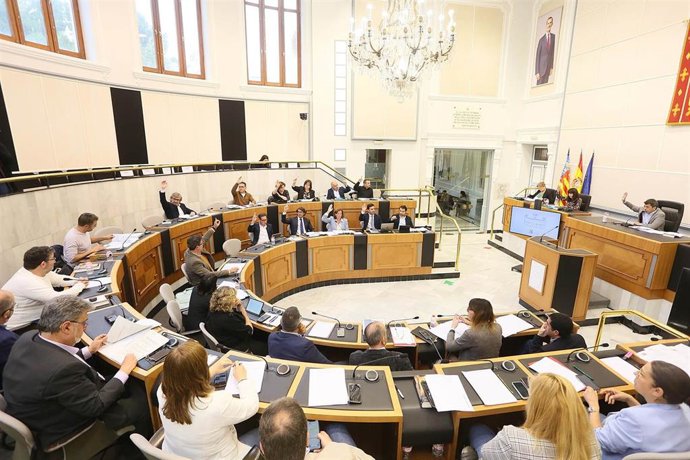 Pleno Diputación mes de mayo Alicante