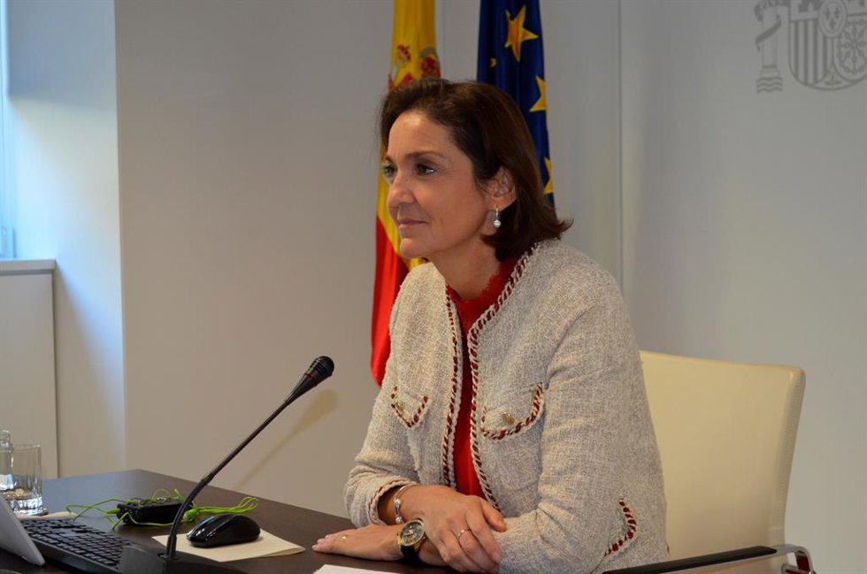 Archivo - Ministra de Industria, Comercio y Turismo, Reyes Maroto.