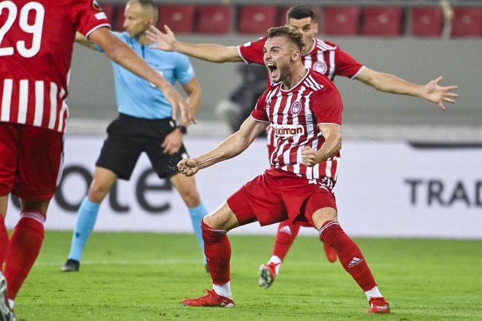 Archivo - Olympiacos, Oleg Reabciuk