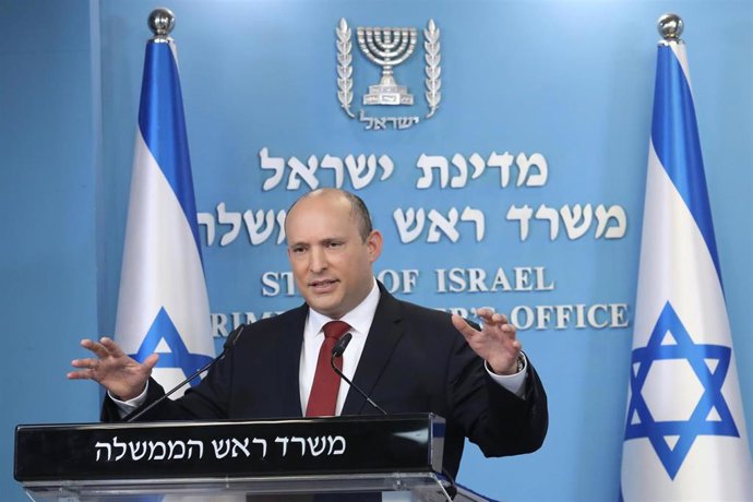 Archivo - El primer ministro israelí, Naftali Bennett