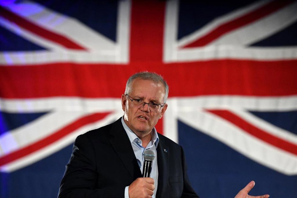 El primer ministro australiano Scott Morrison