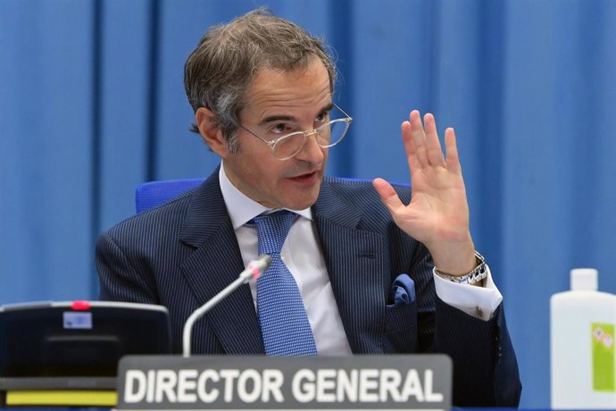 Archivo - El director general del OIEA, Rafael Grossi