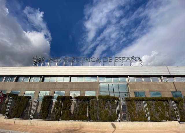 Edificio de la sede en Alcobendas del Grupo Red Eléctrica de España, en Alcobendas/Madrid (España) a 29 de enero de 2020.