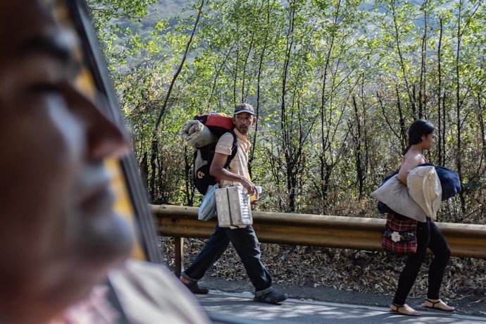 Archivo - Refugiados de Venezuela.