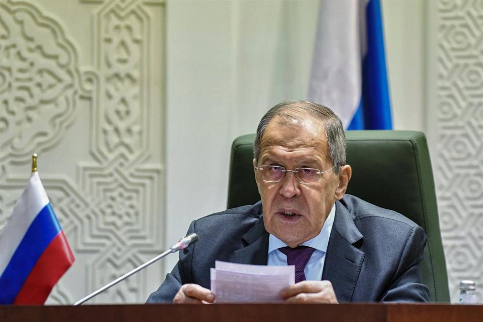 Archivo - El ministro de Asuntos Exteriores ruso, Sergei Lavrov