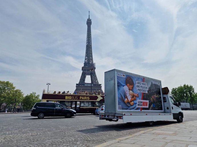 #Stoprussianow Billboards Have Traveled Thousands Of Kilometers And Stopped In Main European Cities