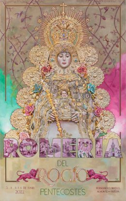 Cartel anunciador de la Romería del Rocío 2022.