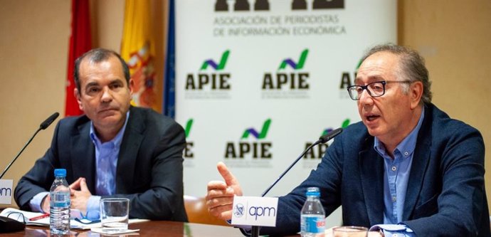 Arturo José Delgado y Antonio Arenales, presidente y vicepresidente de la Asociación Nacional de Inspectores de la Hacienda Pública Local