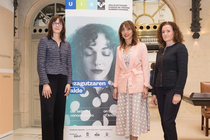 Laura Poderoso, Eva Ferreira e Itziar Alkorta