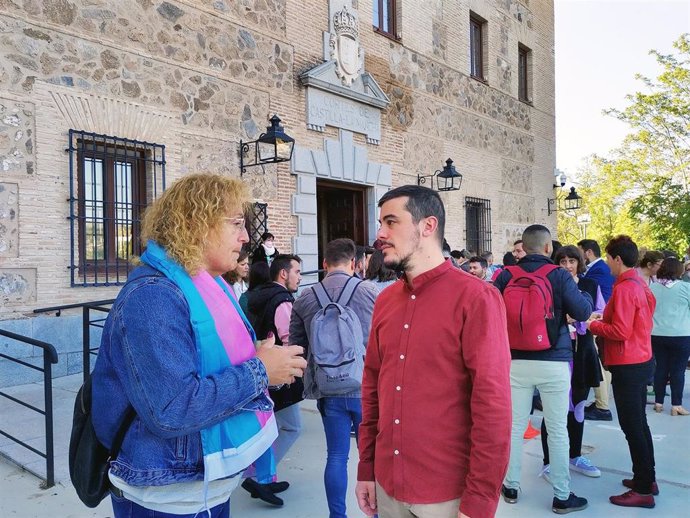 El coordinador de Podemos en Castilla-La Mancha, José Luis Gascón.