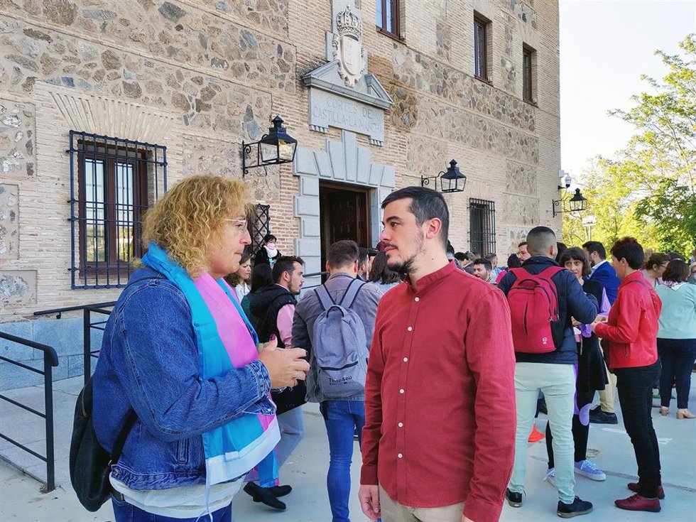 El coordinador de Podemos en Castilla-La Mancha, José Luis Gascón.