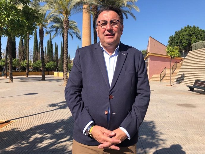 Enrique Pavón, delgado de Fiestas Mayores y Cultura en el Ayuntamiento alcalareño.