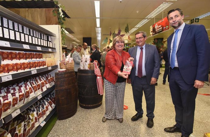 Presentación de la campaña de promoción de productos de 'Sabor Granada' en El Corte Inglés.