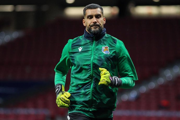 Archivo - Miguel Angel Moyá en su etapa en la Real Sociedad