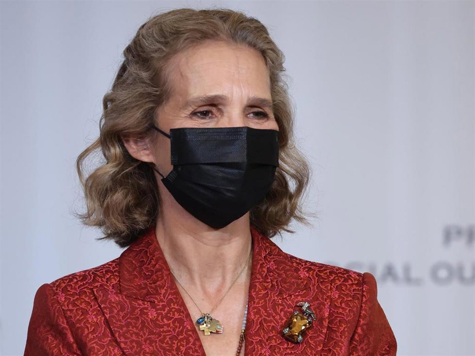 Archivo - La Infanta Elena guarda silencio tras las comentadas declaraciones de su padre en la biografía escrita por Laurence Debray