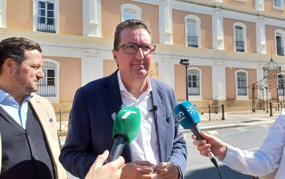 El presidente del PP de Huelva, Manuel Andrés González.