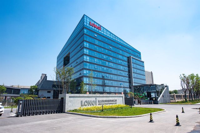 LONGi's headquarters in Xi'an, China