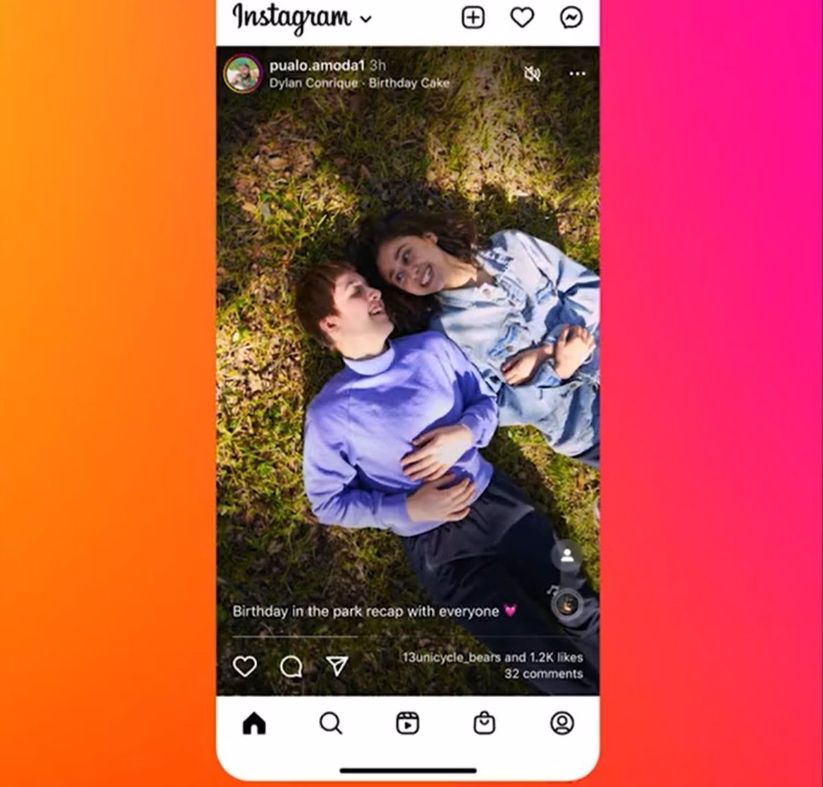 The photos and videos of the ‘feed’ of Instagram will begin to occupy more space on the screen