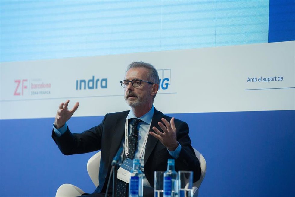 El presidente de Indra, Marc Murtra, interviene en la sesión 'Innovación digital y empresa' de la XXXVII Reunió Cercle d'Economia.