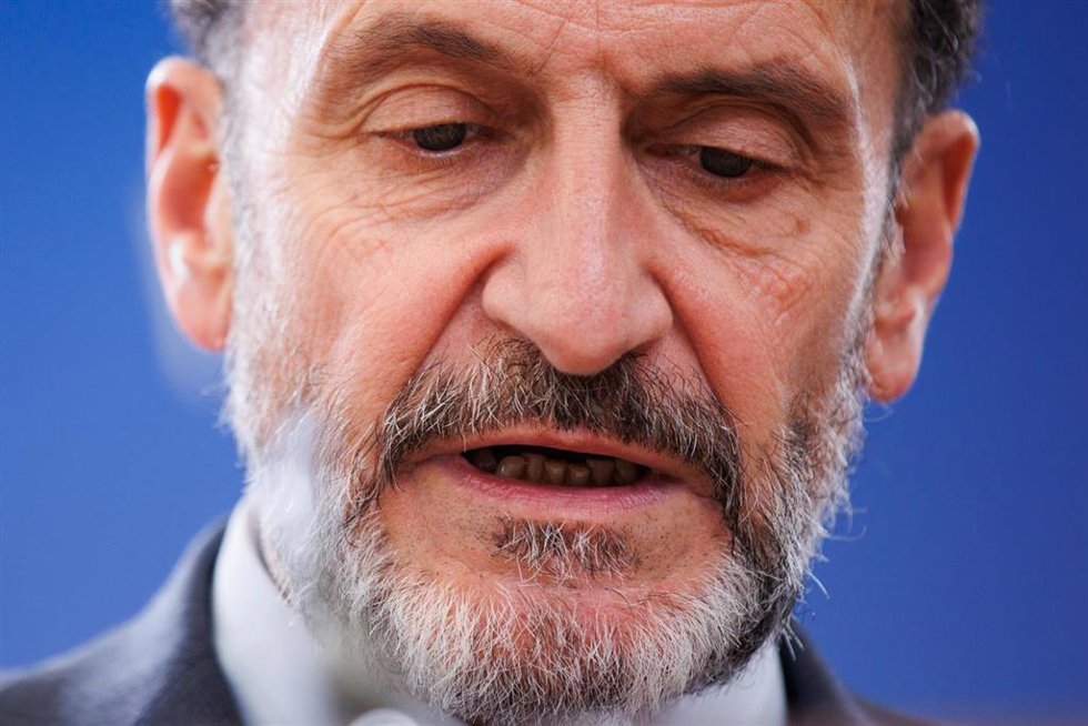 El vicesecretario general de Ciudadanos, Edmundo Bal, comparece en una rueda de prensa posterior a la comparecencia de la directora del CNI en una Comisión de Control de los créditos destinados a gastos reservados, en el Congreso de los Diputados, a 5 d
