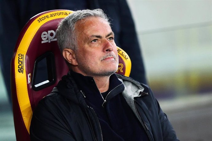 José Mourinho, entrenador del AS Roma