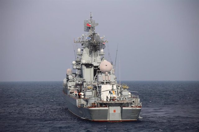 Imagen de archivo del buque 'Moskva'