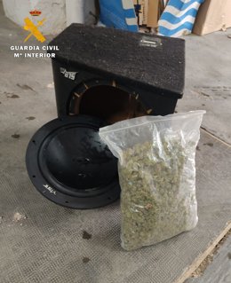 La Guardia Civil de Albacete detiene a una persona e interviene 435 gramos de marihuana