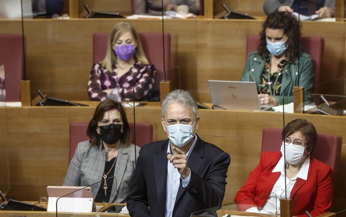 El vicepresidente y conseller de Vivienda y Arquitectura Bioclimática, Héctor Illueca, en imagen de archivo