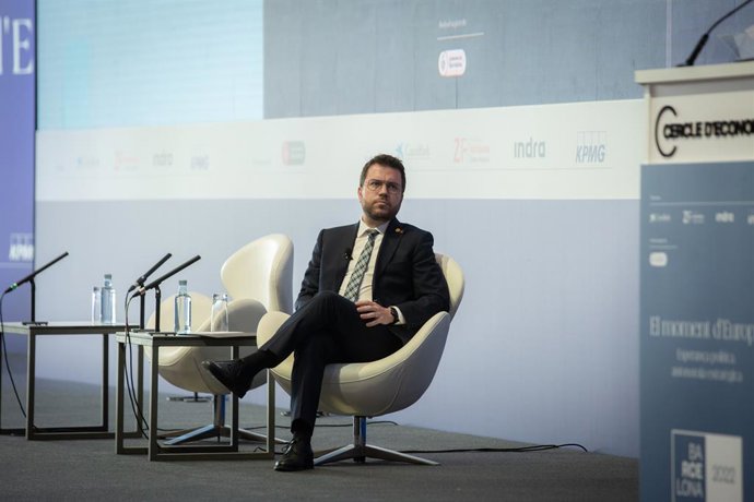 El president de la Generalitat, Pere Aragons, en una foto d'arxiu