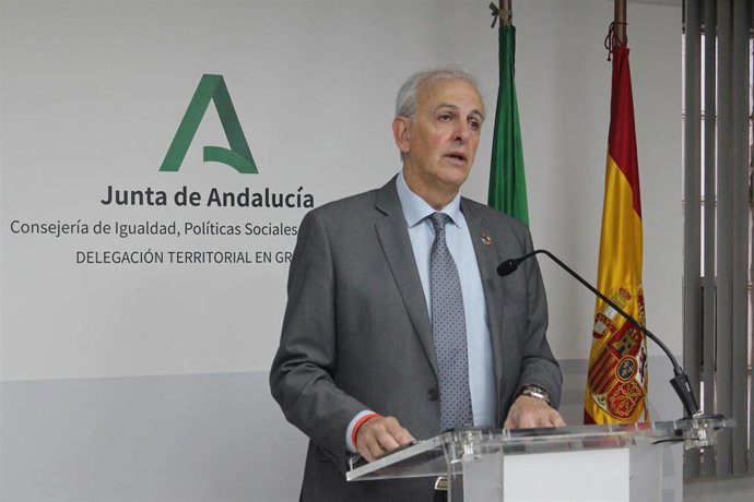 El delegado territorial de Igualdad, Políticas Sociales y Conciliación de la Junta en Granada, Manuel Montalvo.