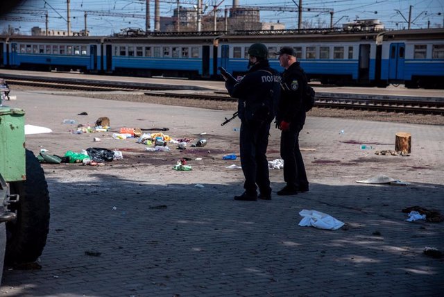 Imagen de archivo de Kramatorsk tras un ataque. 
