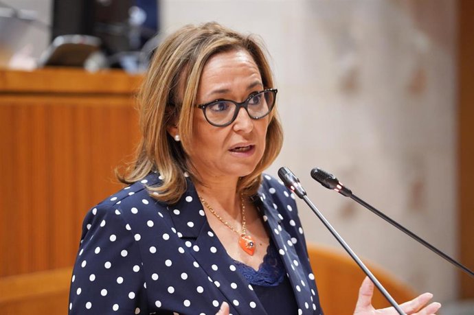 La consejera de Presidencia del Gobierno de Aragón, María Victoria Broto.
