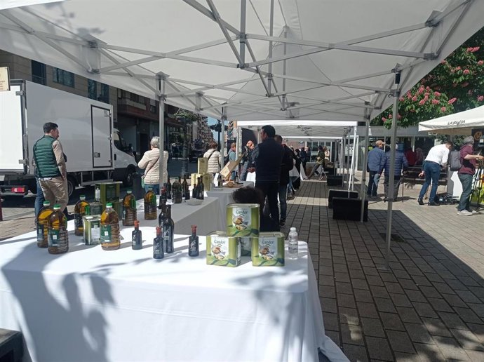 Exterior de la entrega de premios del 'Concurso a la calidad del Mejor Aceite de La Rioja 2022'