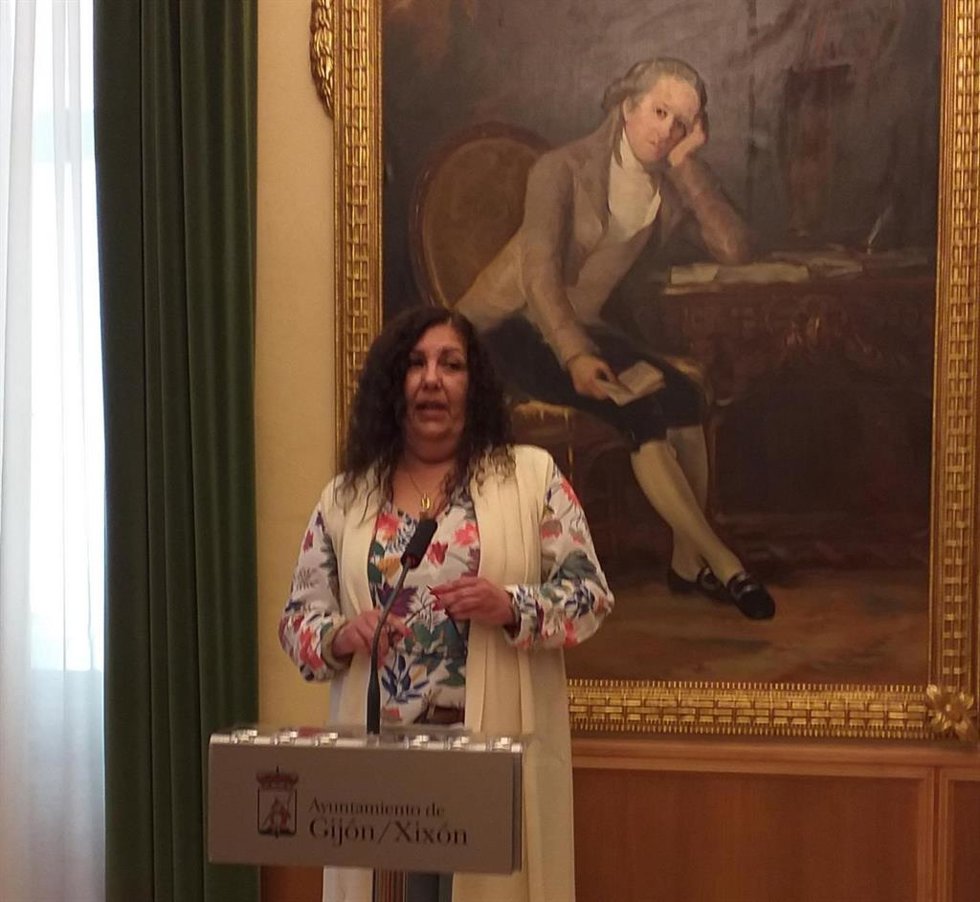 Marina Pineda, concejala de Hacienda en el Ayuntamiento de Gijón,