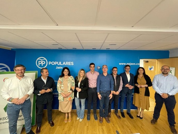 Reunión con alcaldes.