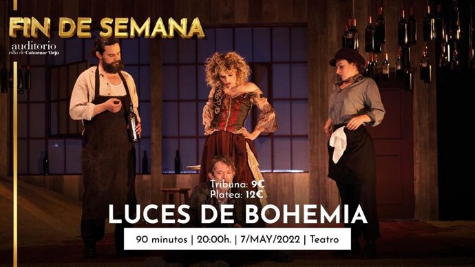 Luces de Bohemia en el Auditorio de Colmenar Viejo