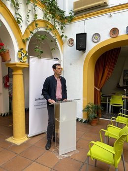 El delegado territorial de Igualdad, Políticas Sociales y Conciliación de la Junta de Andalucía en Córdoba, Antonio López.