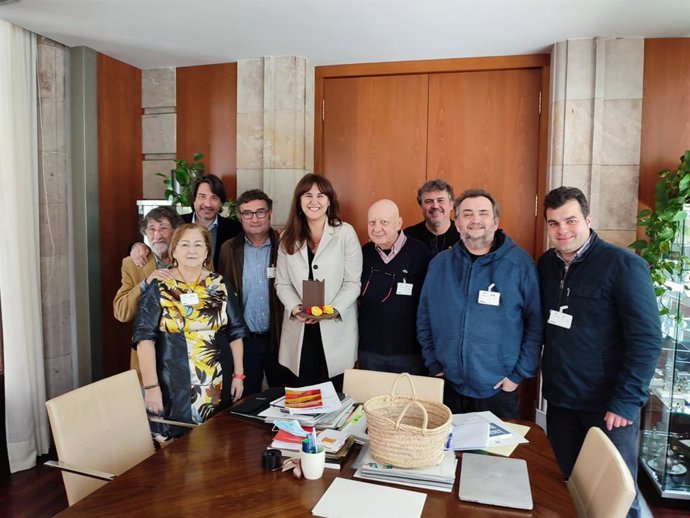 Reunió entre la presidenta del Parlament, Laura Borrs, i Reagrupament
