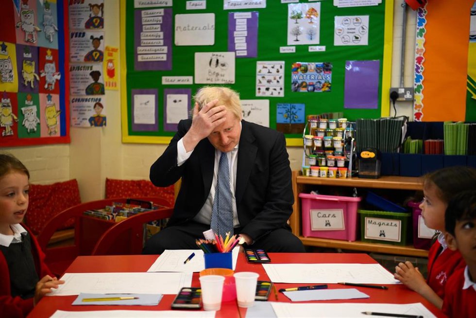 El primer ministro británico, Boris Johnson 