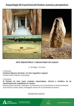 Nota Y Cartel Junta (Tercera Jornada I Encuentro Arqueológico Del Museo De Huelva)