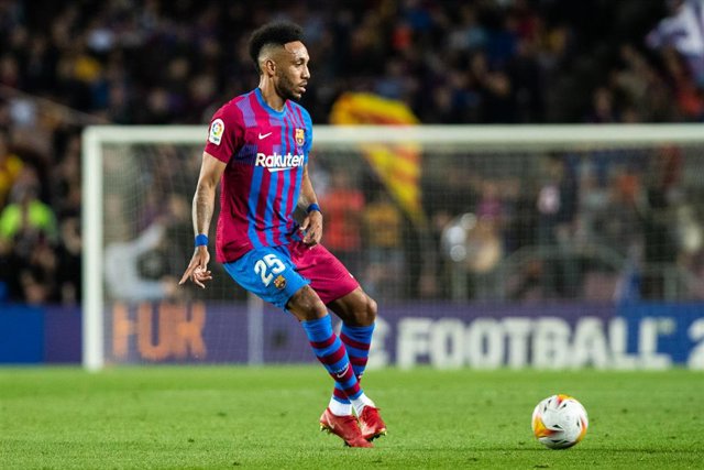 Pierre-Emerick Aubameyang of FC Barcelona . Archivo