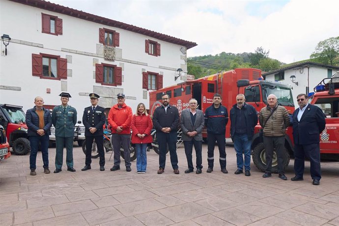 El vicepresidente Remirez presenta el dispositivo de emergencias de Navarra