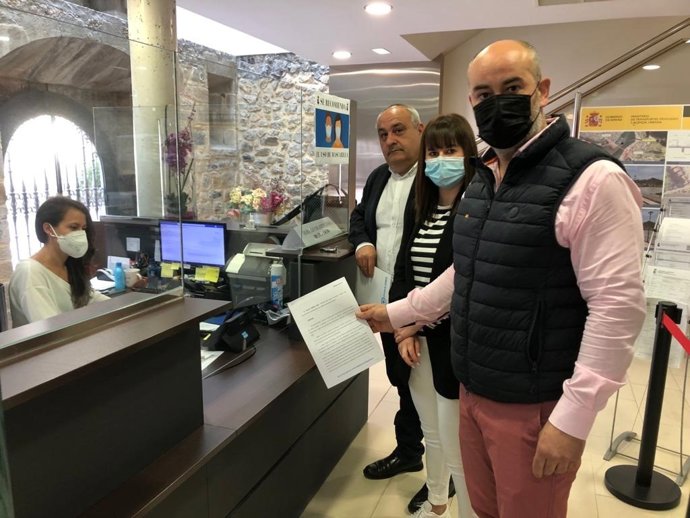 Representantes del PP en Ribadesella