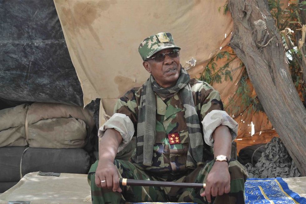 Archivo - El fallecido presidente de Chad, Idriss Déby