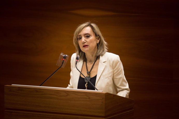 Archivo - La parlamentaria de Navarra Suma Cristina Ibarrola.